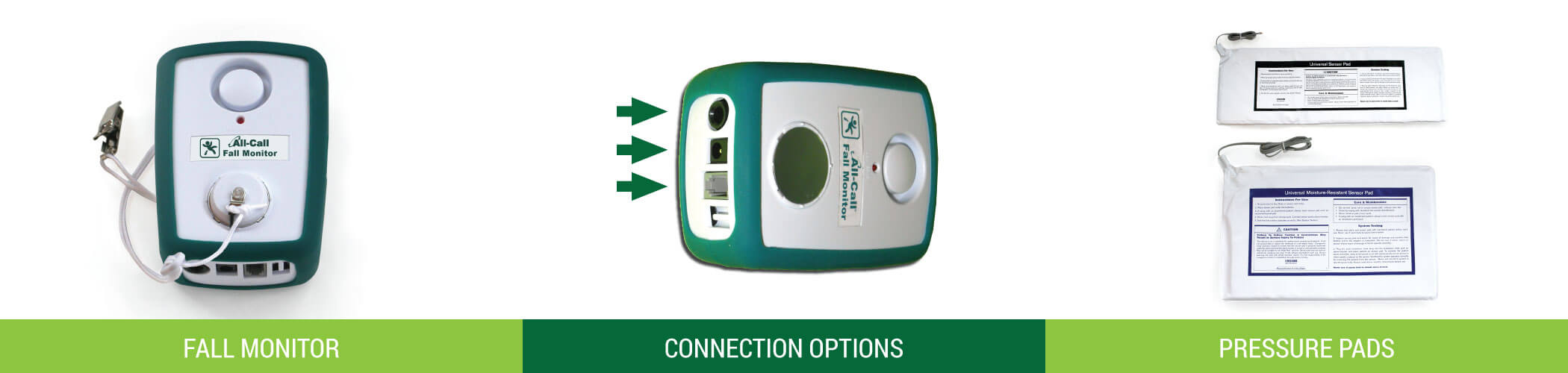 Fall management equipment variety