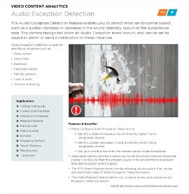 Audio Exception Detection in Nationwide,  KS